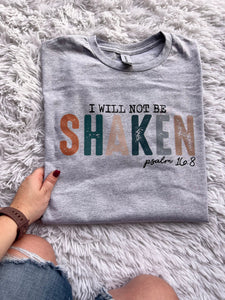 I Will Not Be Shaken PREORDER (SHIP DATE 11/30)