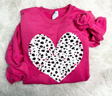 Load image into Gallery viewer, Dotted Heart Sweatshirt - RTS