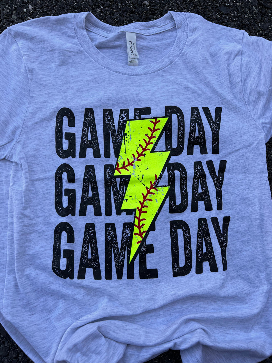 Game Day Bolt Softball - NEON Ink Color (does not match shorts) RTS